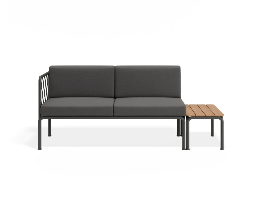 Sevillev2 Confige Charcoalframe Darkgreycushion Teakextension
