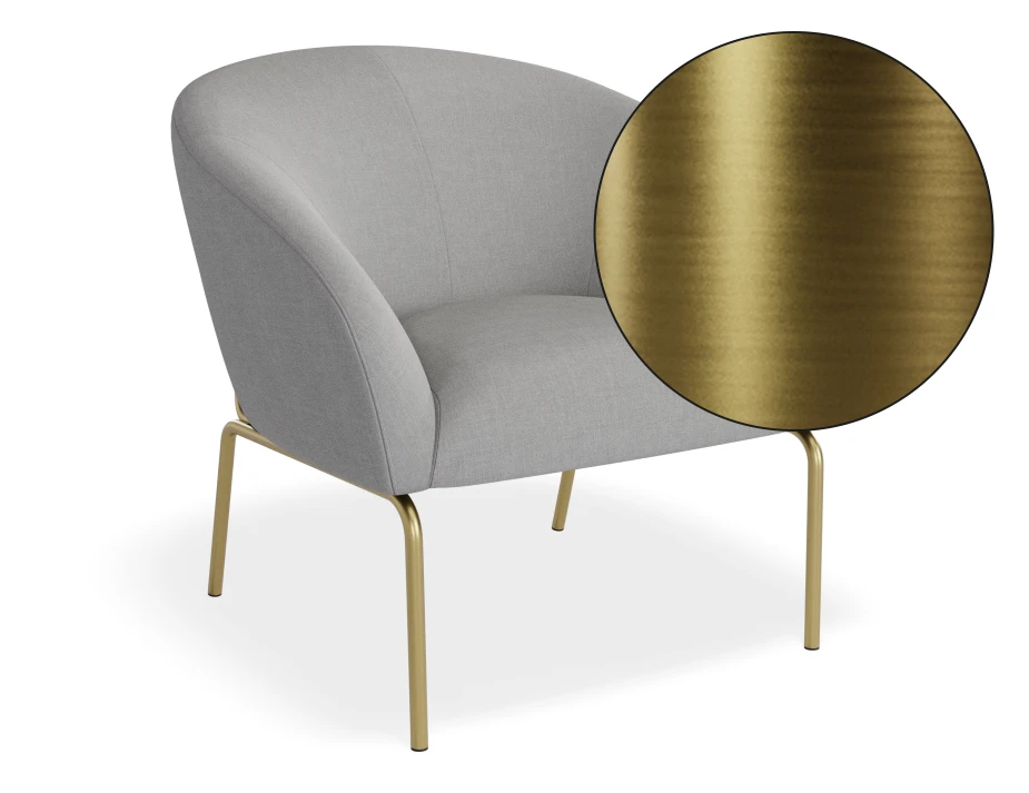 Solace Grey Brass SWATCH