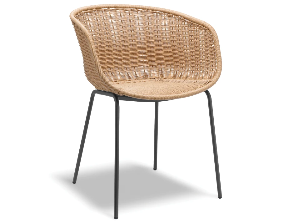 Tulum Outdoor Chair Charcoal