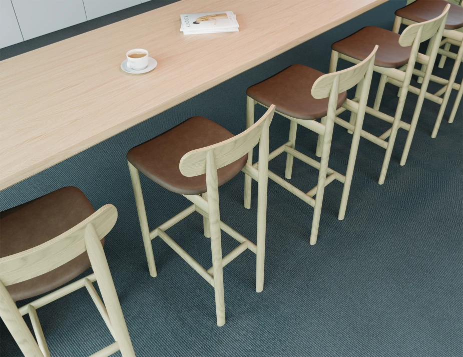 Zara Barstool Commercial Ash Tan