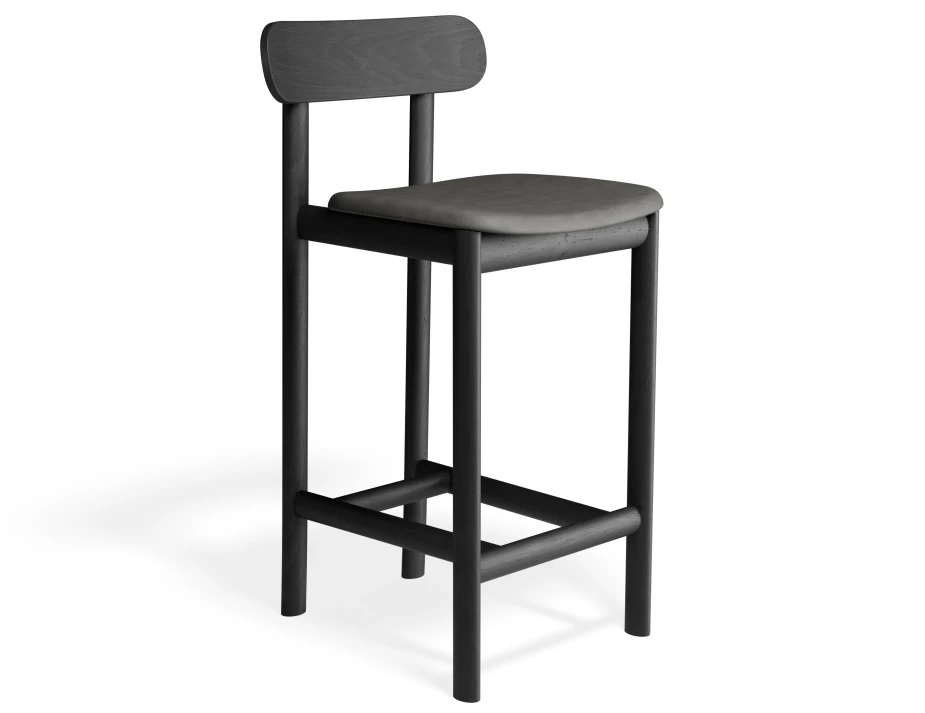 Zarav6 Kitchenstool Black Grey