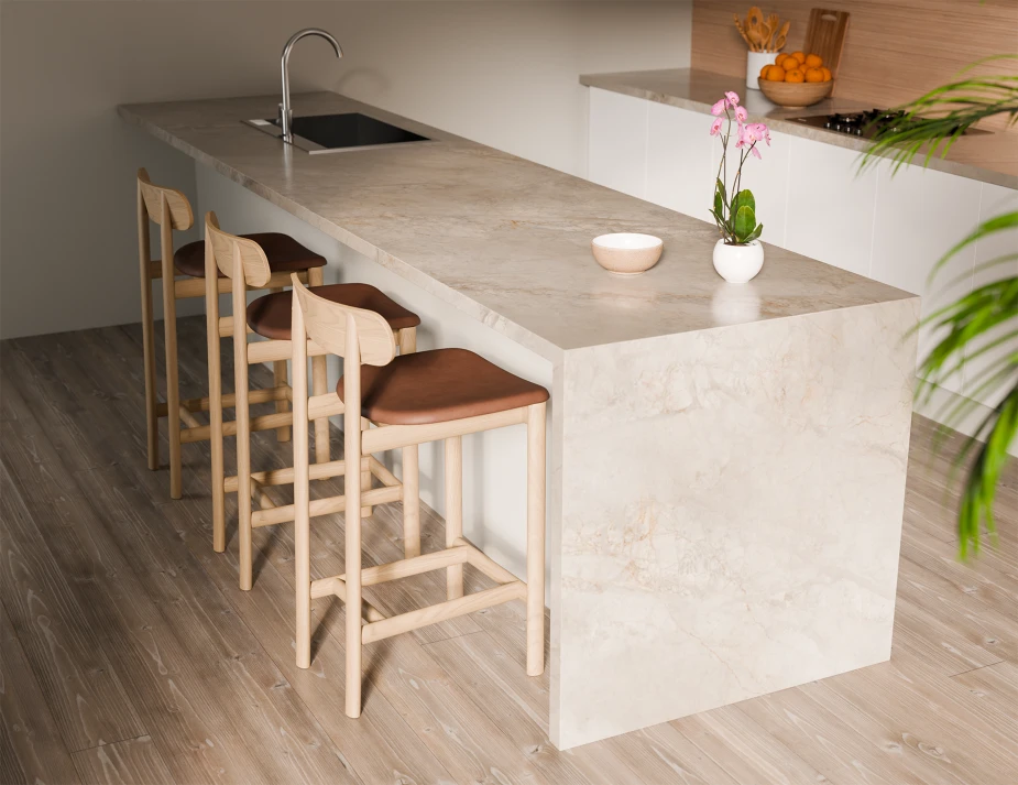 Zara Barstool Residential Ash Tan