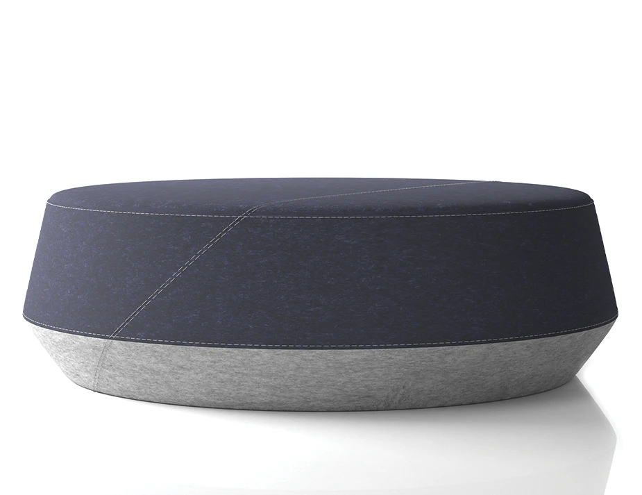 Button Large Ottoman