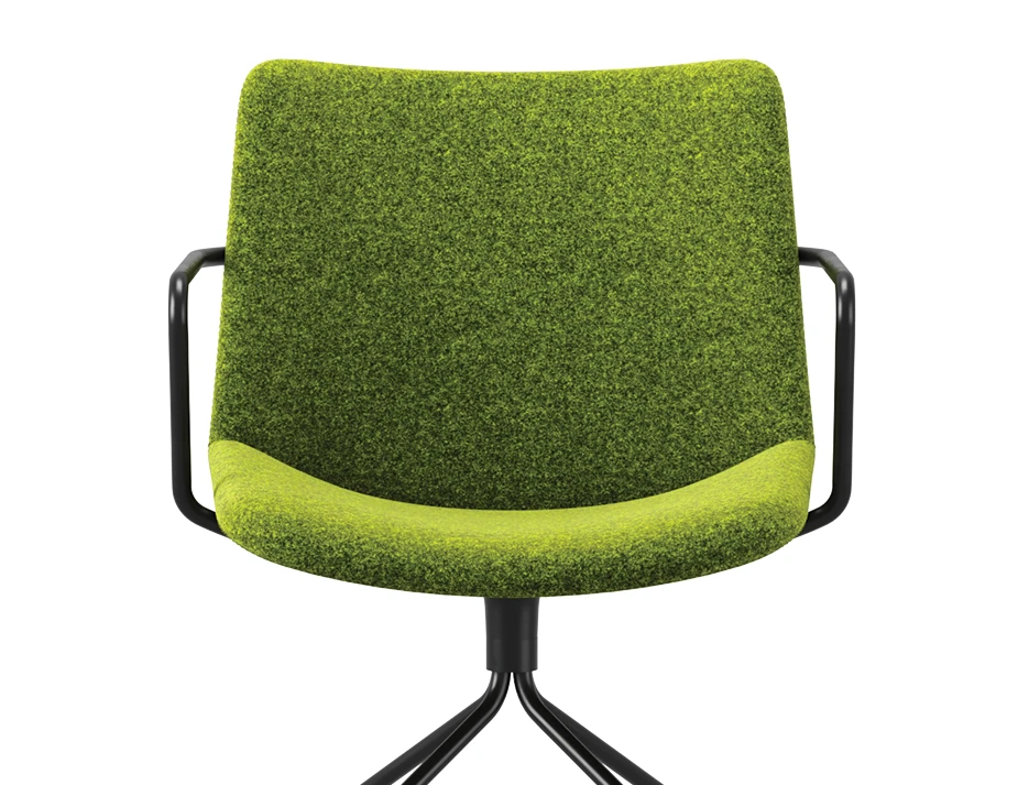 Flow Chair Arms Swivel Castors Zoom