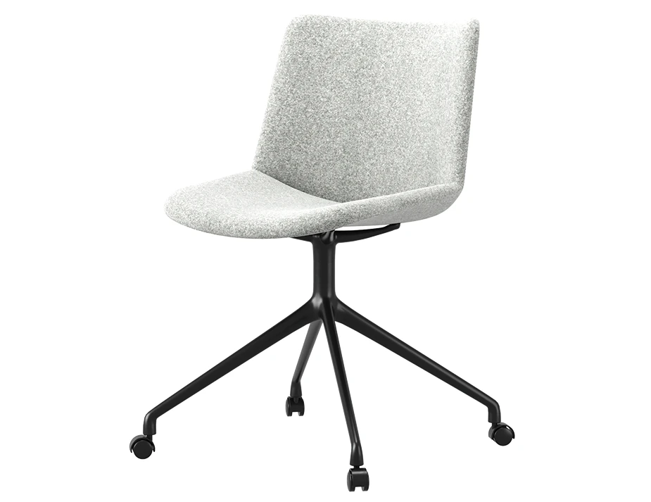 Grey Flow Chair Star Castors