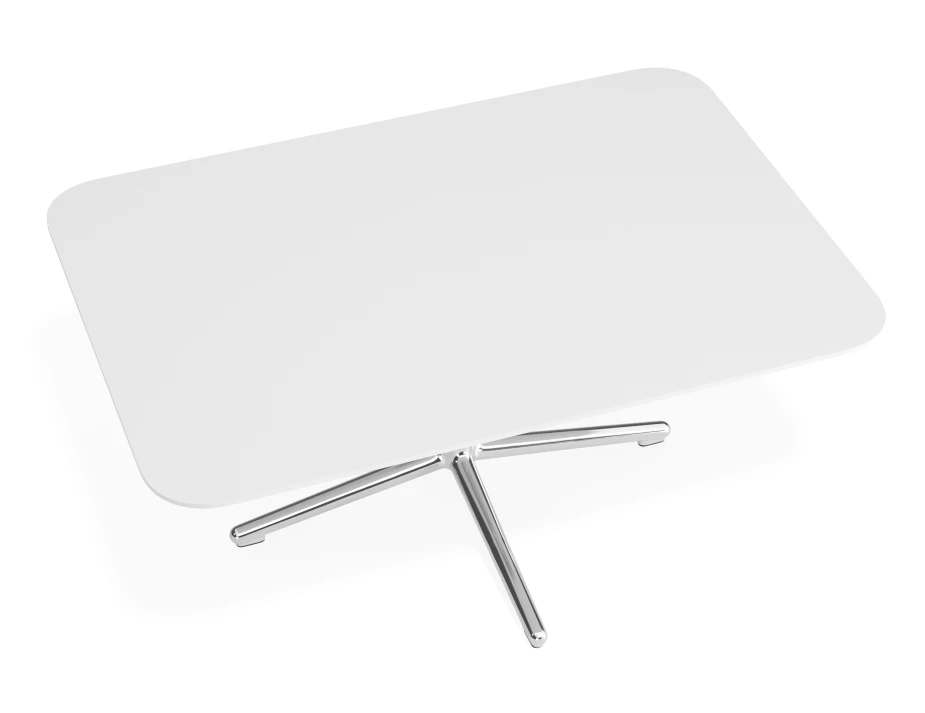 Place Coffeetable 1000x700 White Chrome