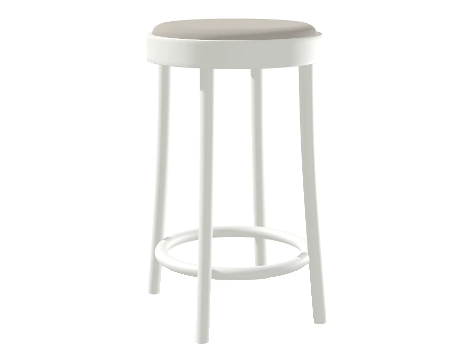 822 822 Stool Pigment Padded Leather