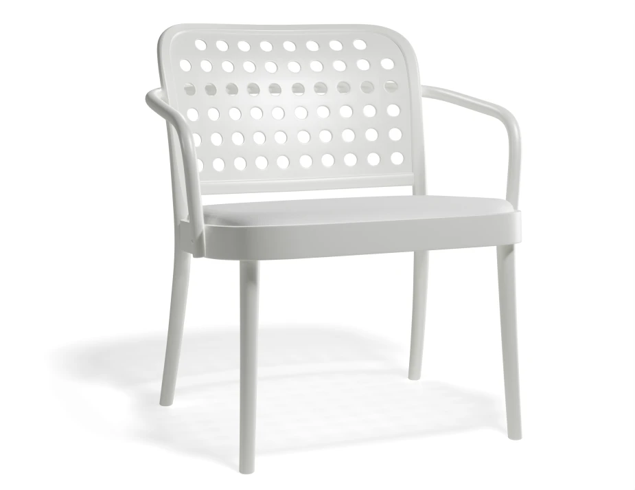 822 Lounge Armchair Whitepigment Prince