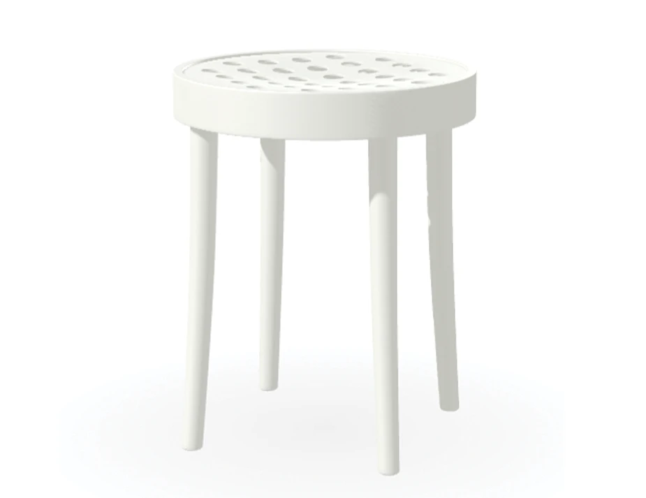 822 Low Stool White