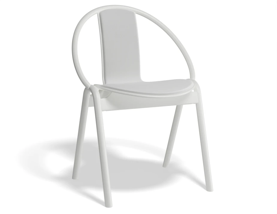 Again Chair Fullpad Whitepigment Prince
