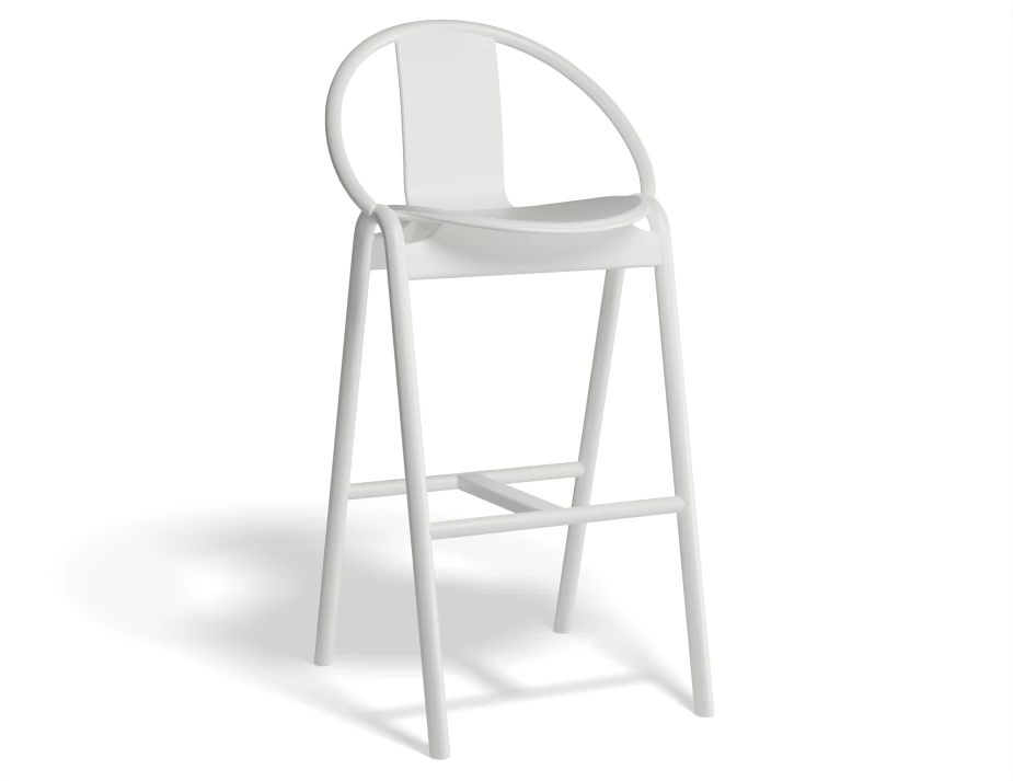 Again Barstool 75cm Seatpad Whitepigment Prince