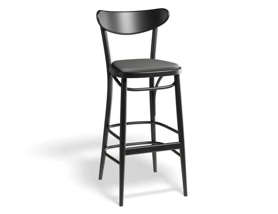 Banana Barstool76cm Blackgrain Mdr