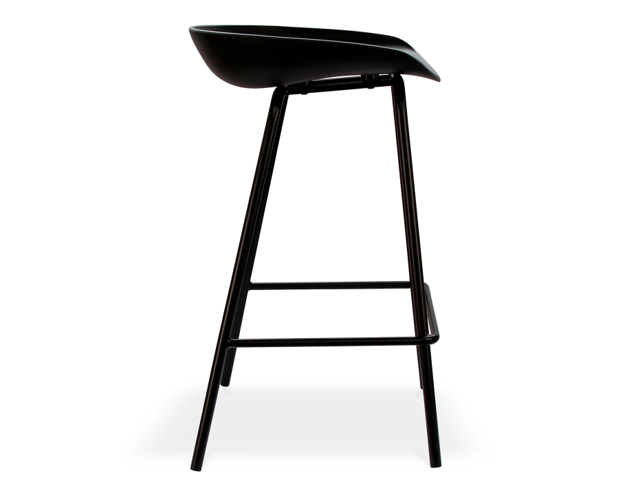 KobeStool MetalLegs Black Side