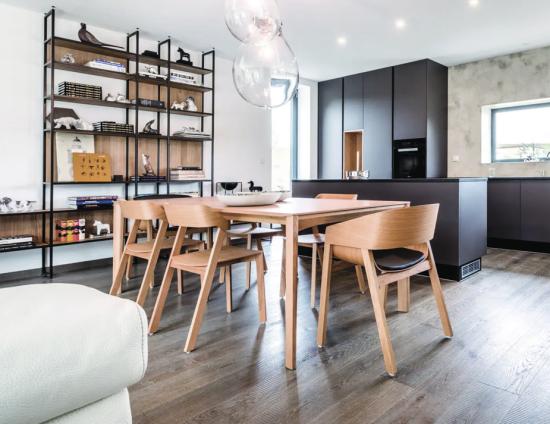 Merano Chair - Natural Oak - Veneer Seat - by TON