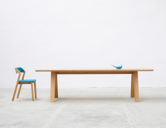 Stelvio Dining Table - Natural Oak - 280cm x 100cm - by TON