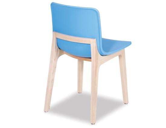 Ara Chair - Natural - Blue Shell 