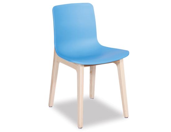 Ara Chair - Natural - Blue Shell 