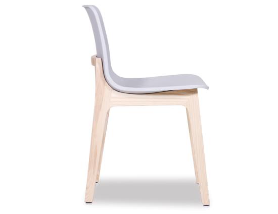 Ara Chair - Natural - Light Grey Shell 