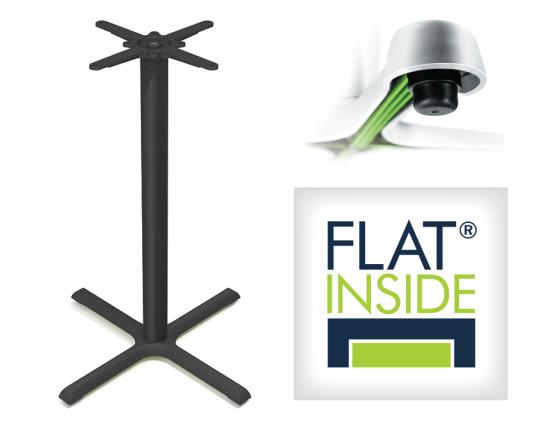 Flat Tech Cafe High Bar Table Base - AUTO-ADJUST KX30 (Min. order 4)