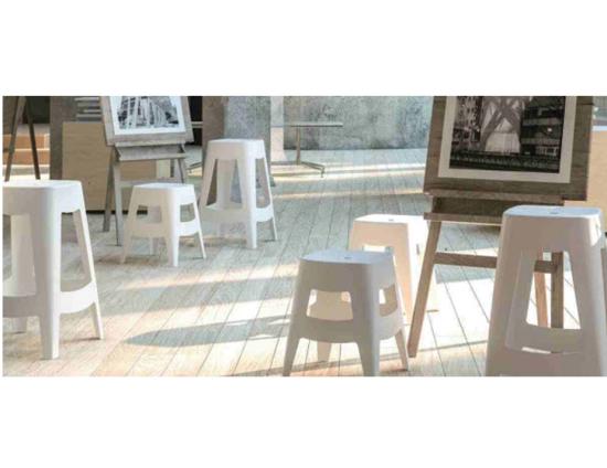 Como Stool - White
