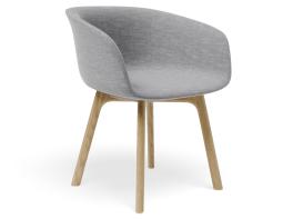 P 1 Lonsdale Armchair Naturalframe Grey