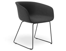 P 1 Lonsdale Armchair Sledbase Black
