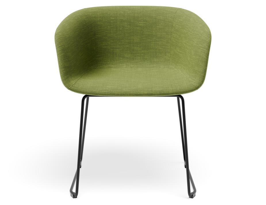 P 4 Lonsdale Armchair Sledbase Green