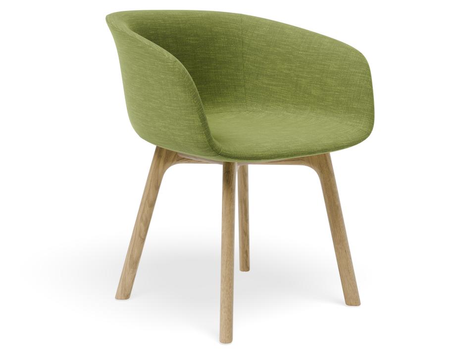 P 1 Lonsdale Armchair Naturalframe Green