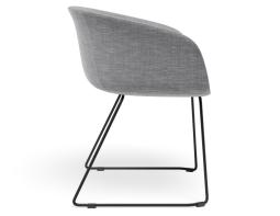 P 3 Lonsdale Armchair Sledbase Grey