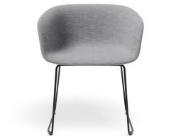 P 4 Lonsdale Armchair Sledbase Grey