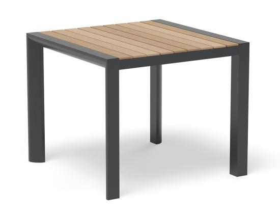 Vydel Table - Outdoor - 90cm x 90cm - Charcoal 