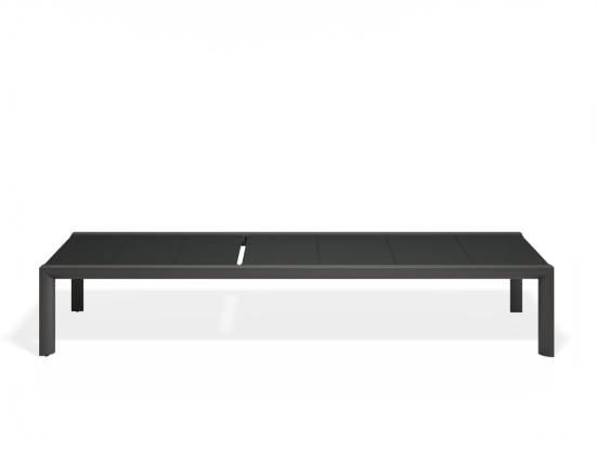 Alvor Sun Lounge - Charcoal - Black Mesh