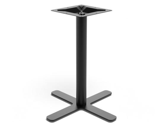 Brax Cross Cafe Table Base - Black