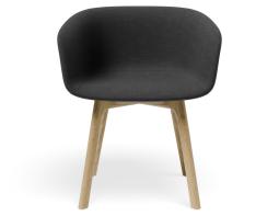 P 4 Lonsdale Armchair Naturalframe Black