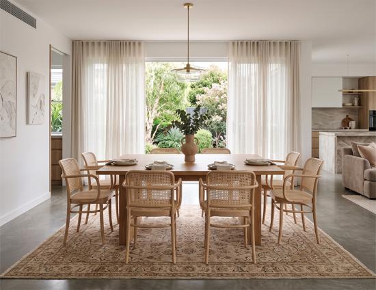 811 Hoffmann Armchair - Natural - Cane Seat - Cane Backrest - by TON