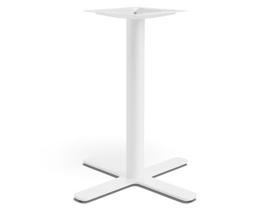 Brax Cross Cafe Table Base - White