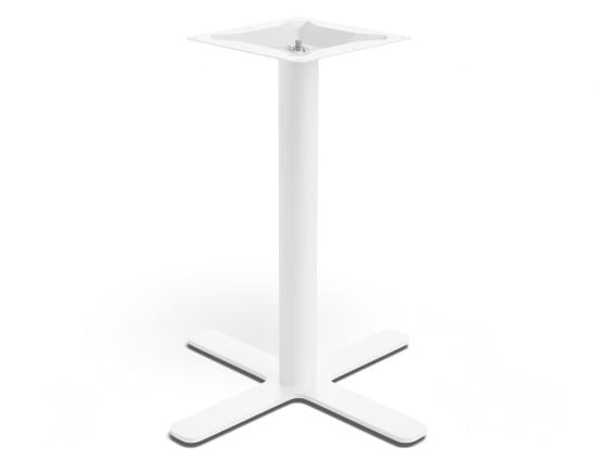 Brax Cross Cafe Table Base - White