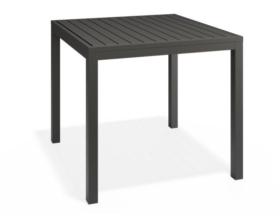 Halki Table - Outdoor - 90cm x 90cm - Charcoal 