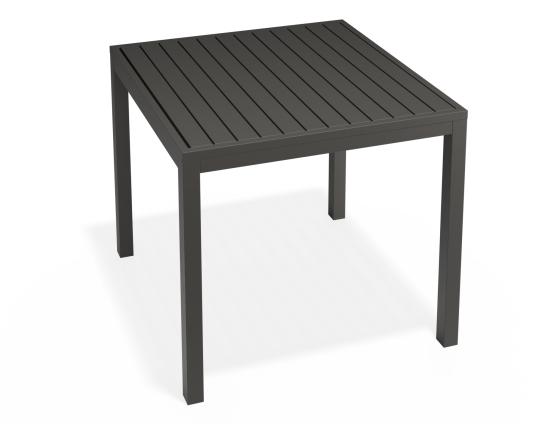 Halki Table - Outdoor - 90cm x 90cm - Charcoal 