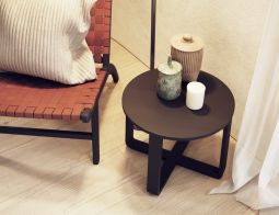 L 2 Eddy Sidetable Black