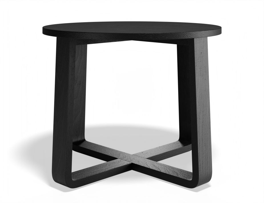 B125106002 P 4 Eddy Sidetable Black