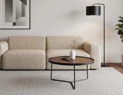Alora Medium Walnut Coffee Table
