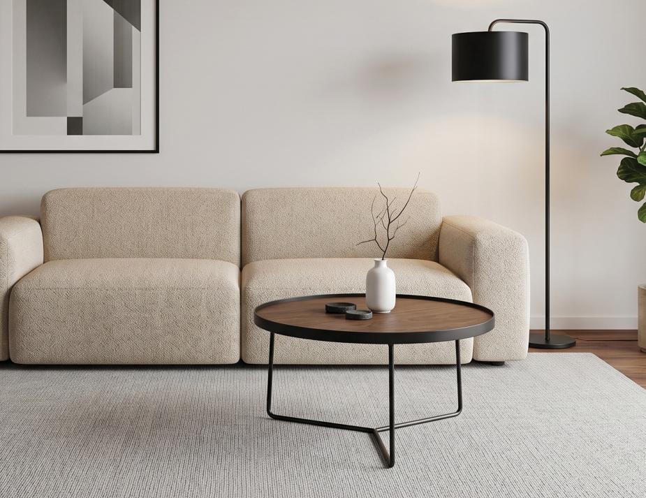 Alora Medium Walnut Coffee Table