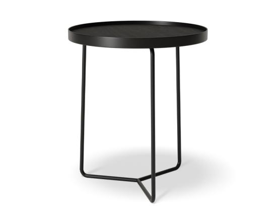 Alora Side Table - Black - Black 