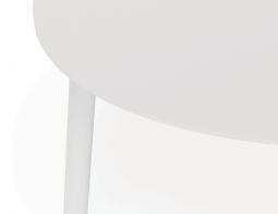 Medium White Coffeetable Outdoor