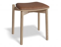 Vintage Tan Vegan Leather Seat Pad