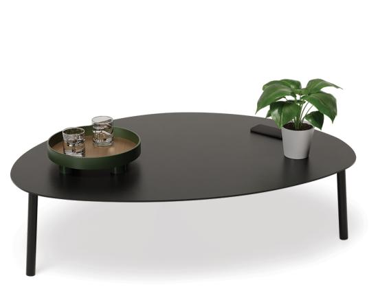 Cetara Coffee Table - Outdoor - Black - Large