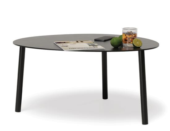 Cetara Coffee Table - Outdoor- Black - Medium 