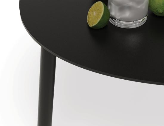 Cetara Coffee Table - Outdoor- Black - Medium 