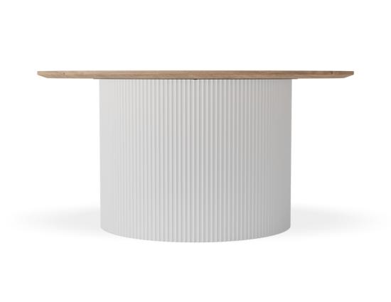 Mimi Coffee Table - White - Natural